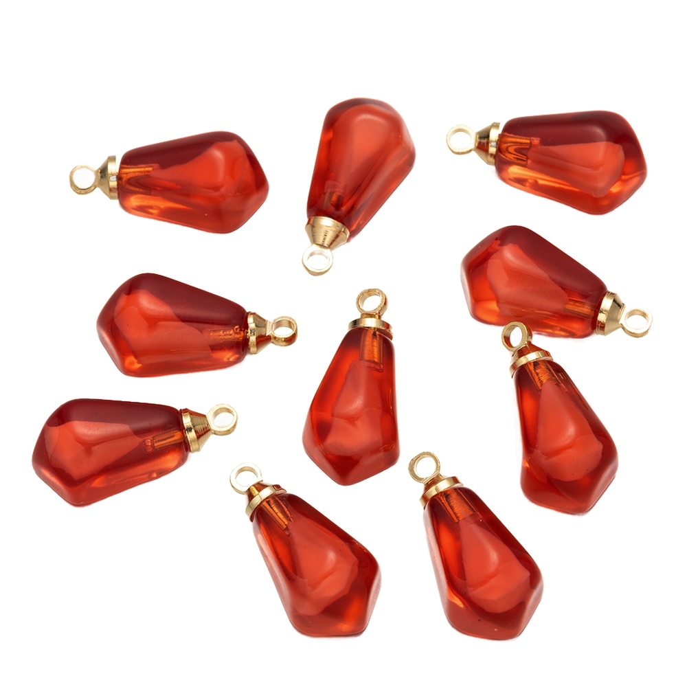 Resin Art Supplies - 10Pcs Resin Pomegranate Seed Food Charms