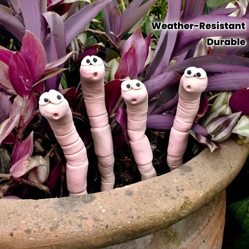 Resin Art Logo - 1pc Thirsty Worm Plant Decoration Resin