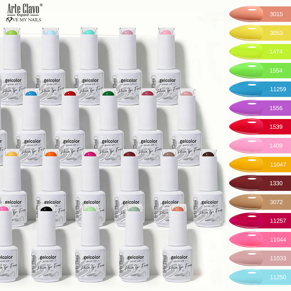Resin Art Varnish - Arte Clavo Gel Nail Polish Solid