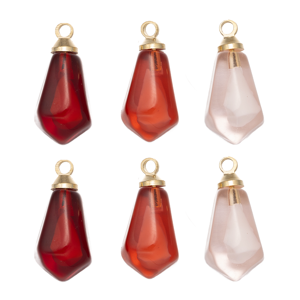 Resin Art Supplies - 10pcs/Lot Fruit Pomegranate Seed Pendant For