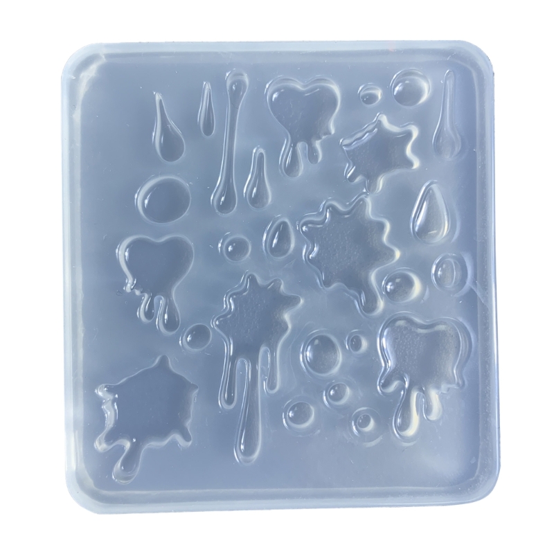 Resin Art A Keychain - Small Water Droplet Resin Casting Mold