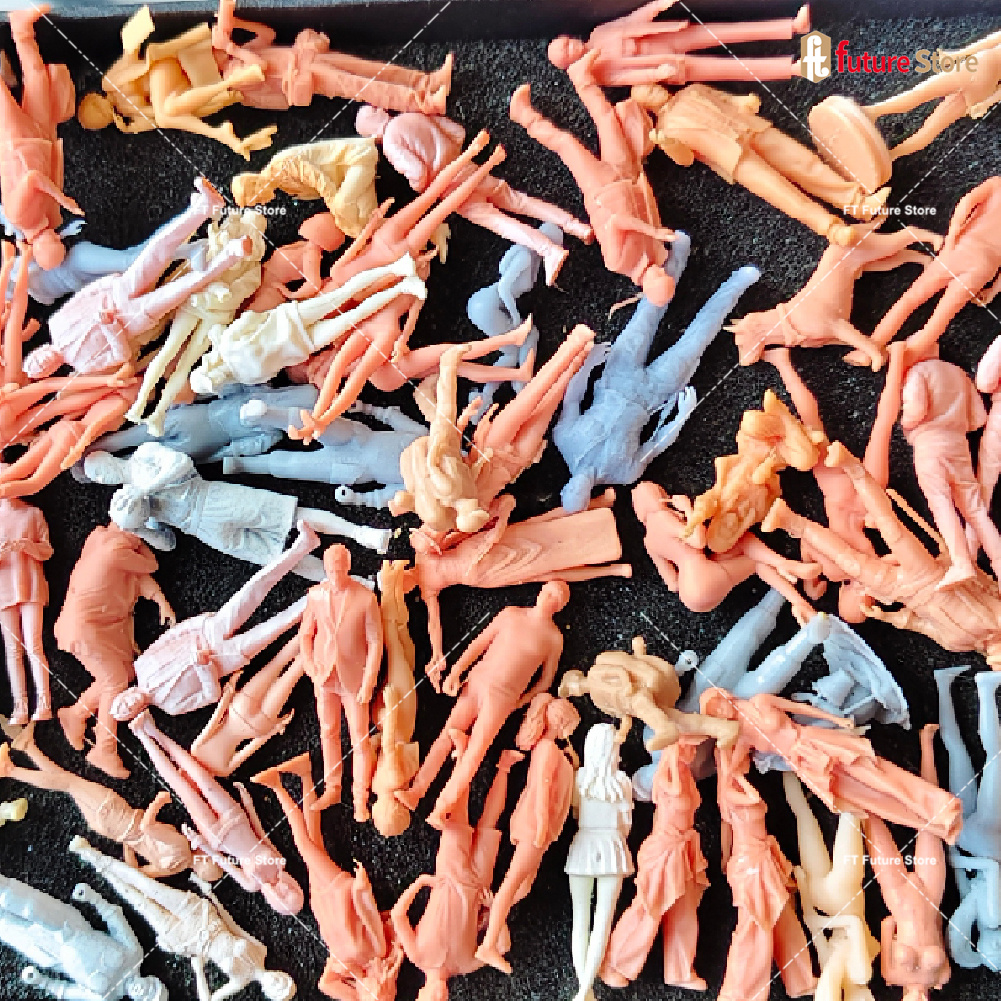 Resin Art Things - DIY Blind Box 5/10 Pcs/Set Unpainted