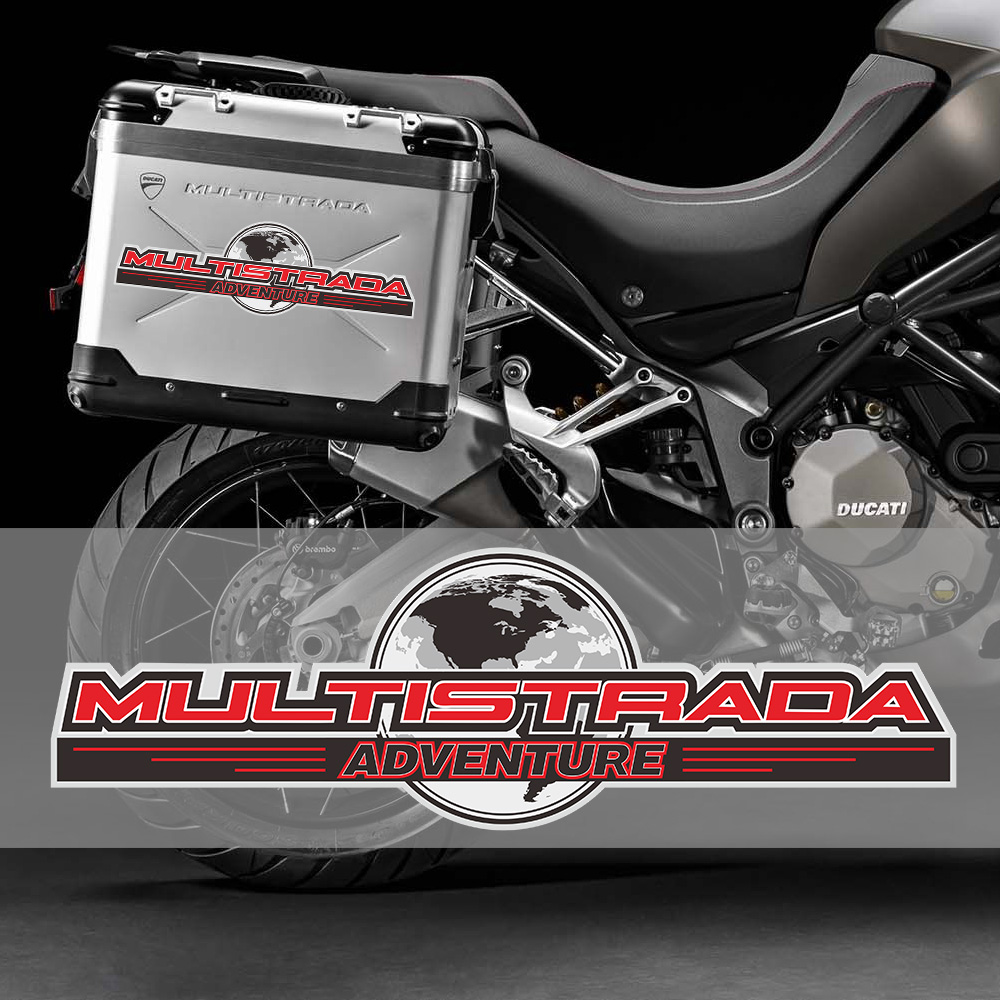 Resin Art Logo - 1260S For Ducati MULTISTRADA 950 1200