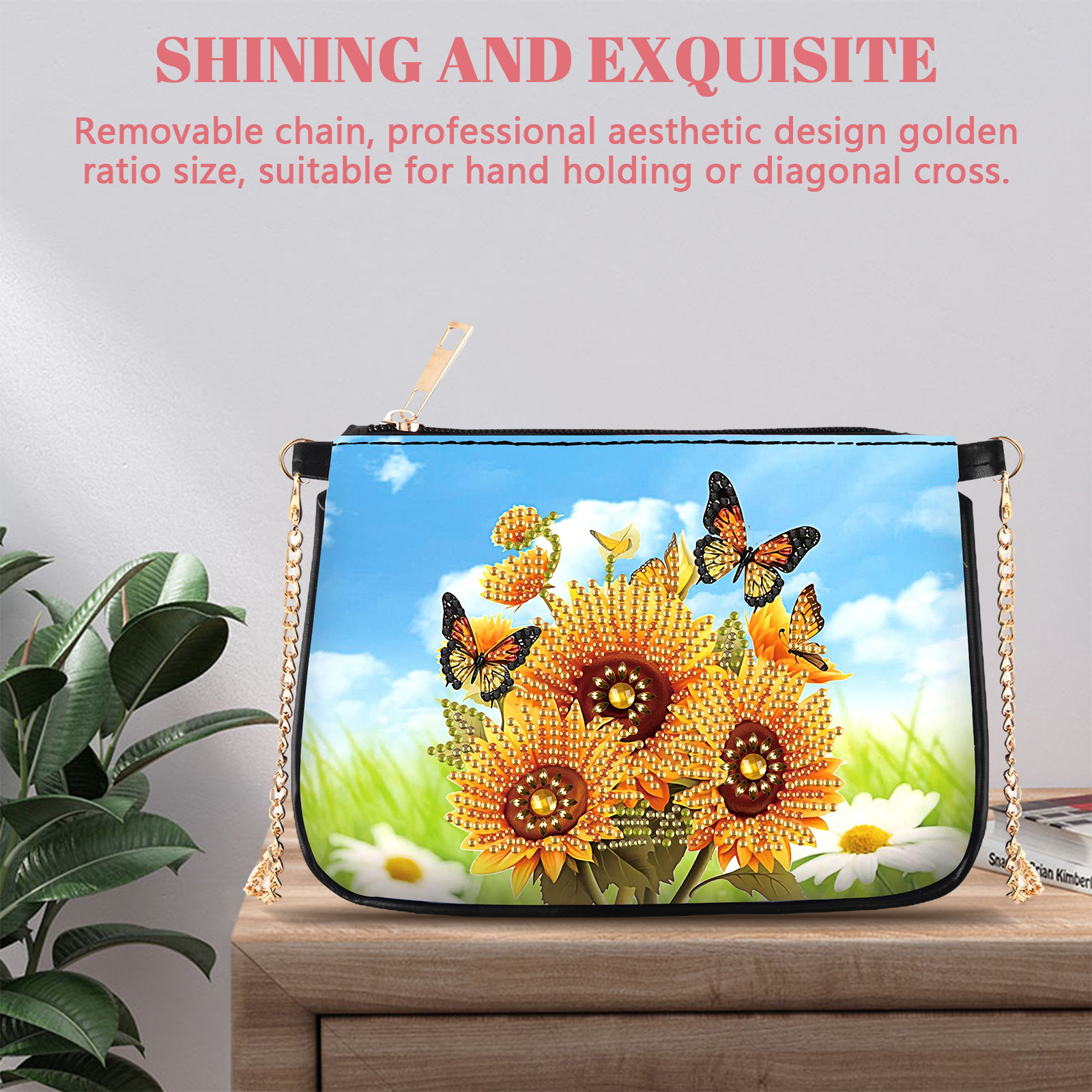 Resin Art Flower - Special Shape Flower Puppy Diamond Painting