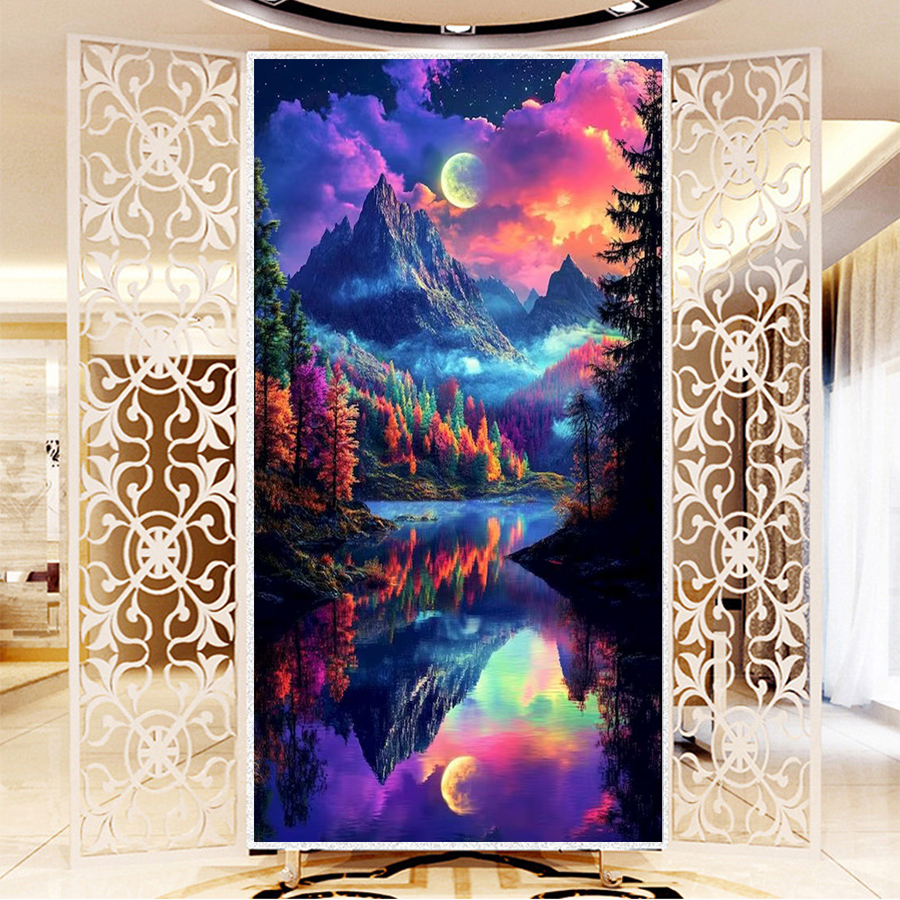 Inverted image Diamond Mosaic  - đánh giá và giá Resin Art Images