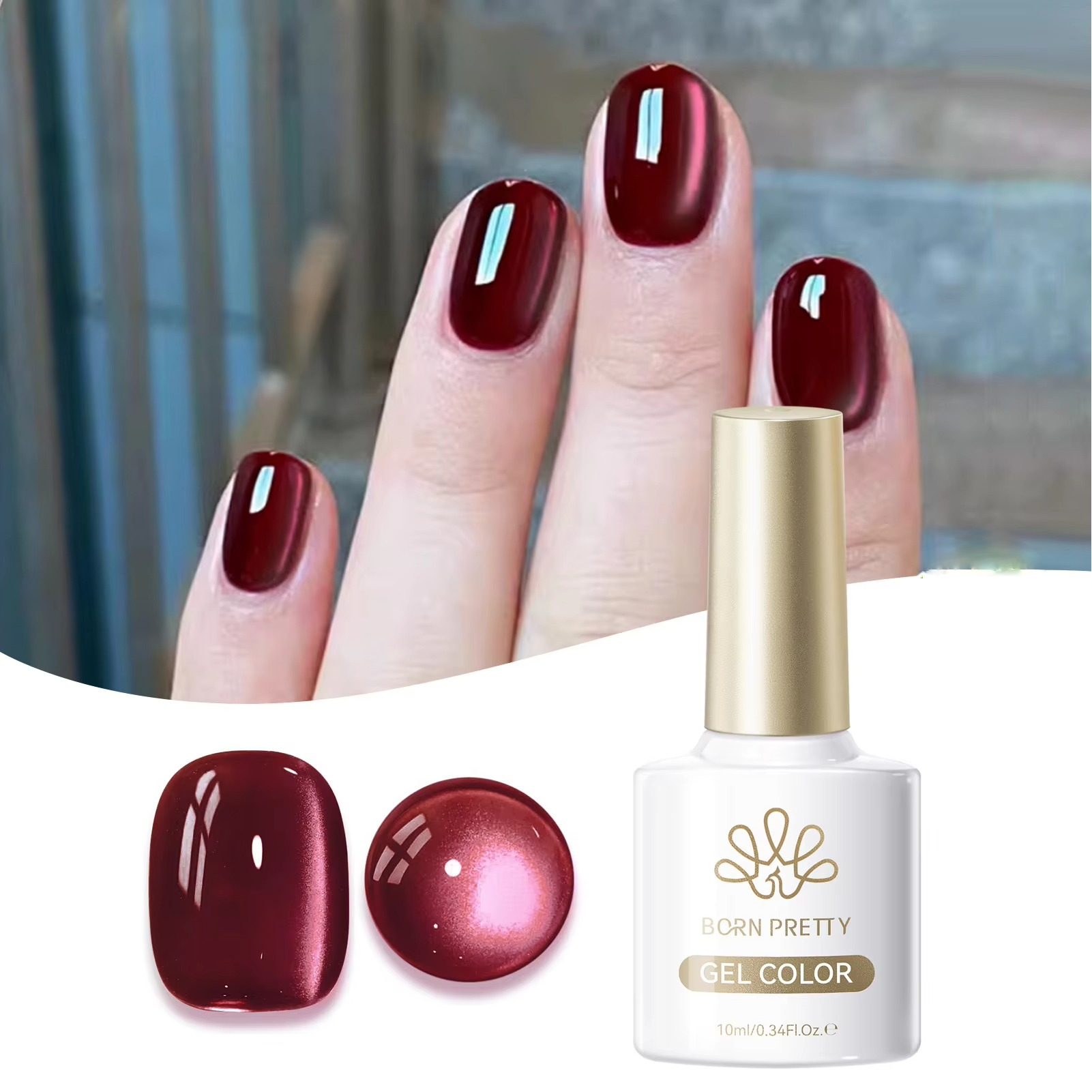 BORN PRETTY 10ml Dark Brown Re - đánh giá và giá Resin Art Varnish