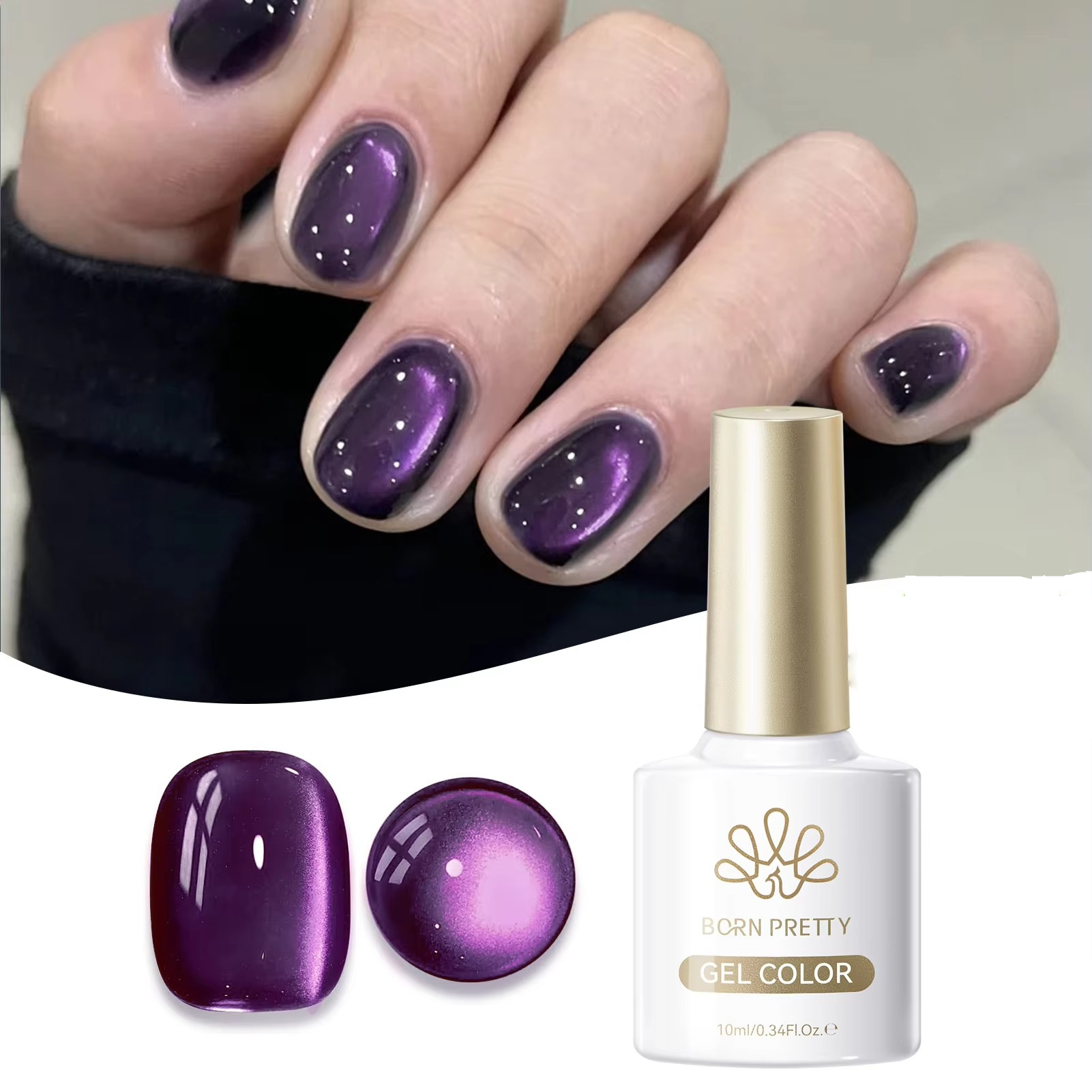 BORN PRETTY 10ml Dark Brown Re - đánh giá và giá Resin Art Varnish
