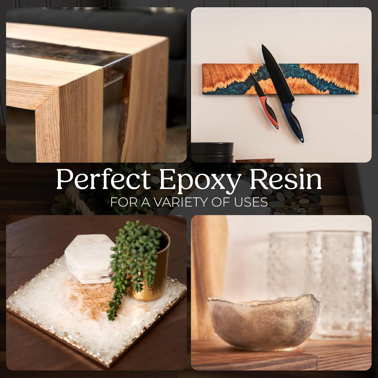 Epoxy Resin Kit 64 Oz - Crysta - đánh giá và giá Resin Art Images