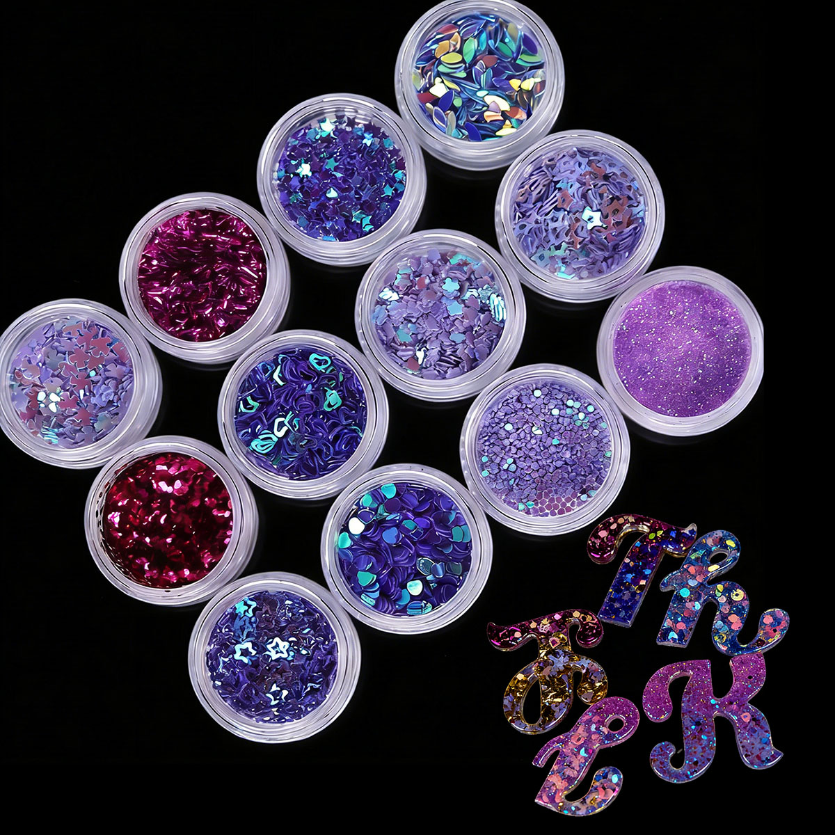 Letter Resin Mold Kit with Gli - đánh giá và giá Resin Art A Keychain