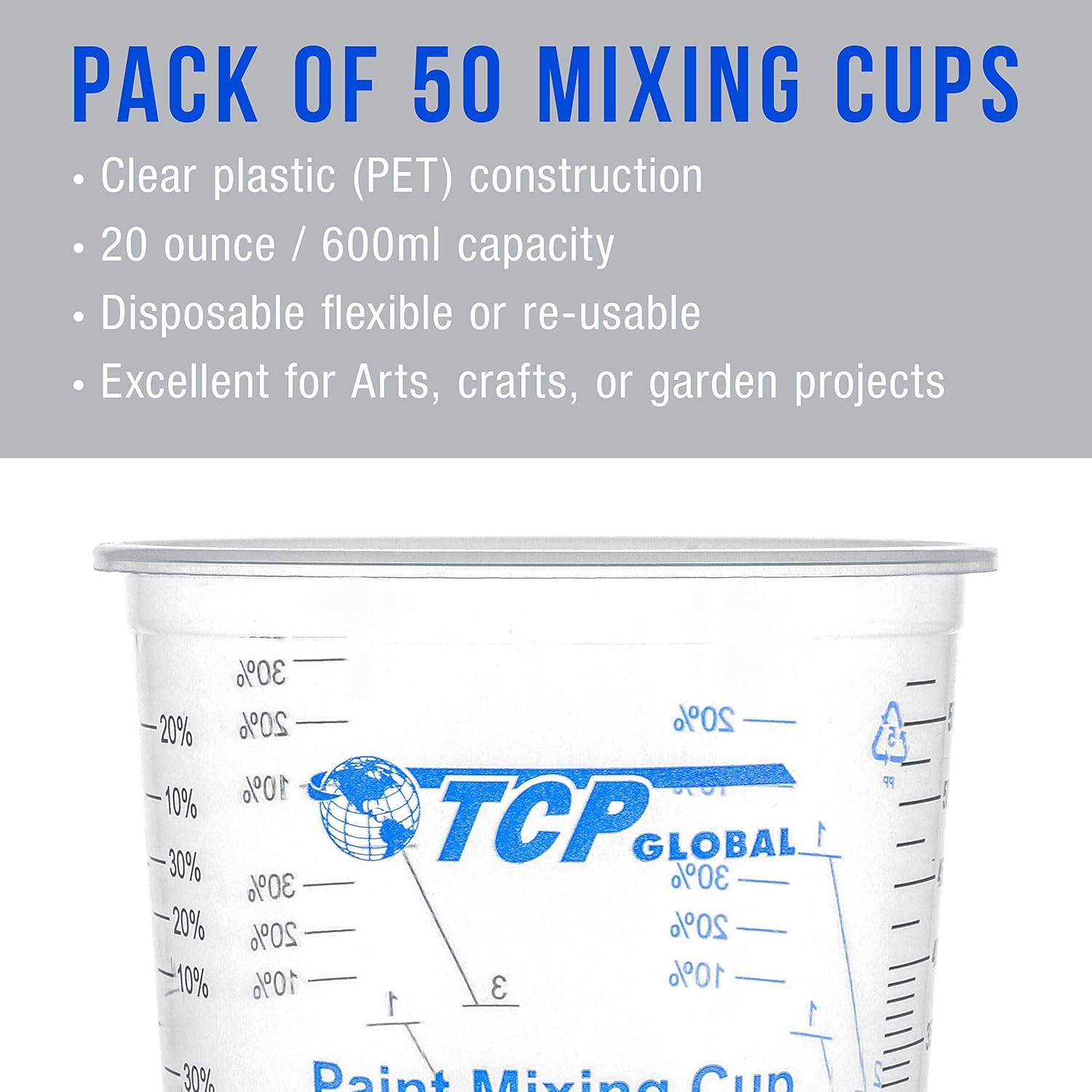Disposable Plastic Mixing Cups - đánh giá và giá Resin Art Images