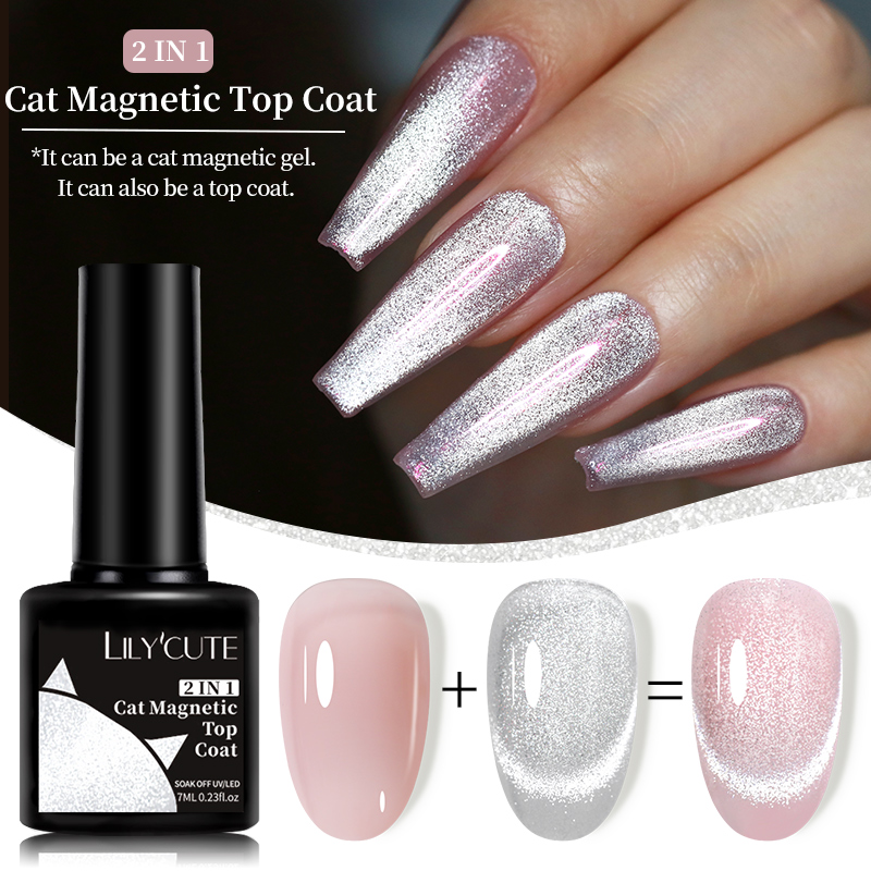 LILYCUTE 7ml Cat Magnetic Top  - đánh giá và giá Resin Art Varnish