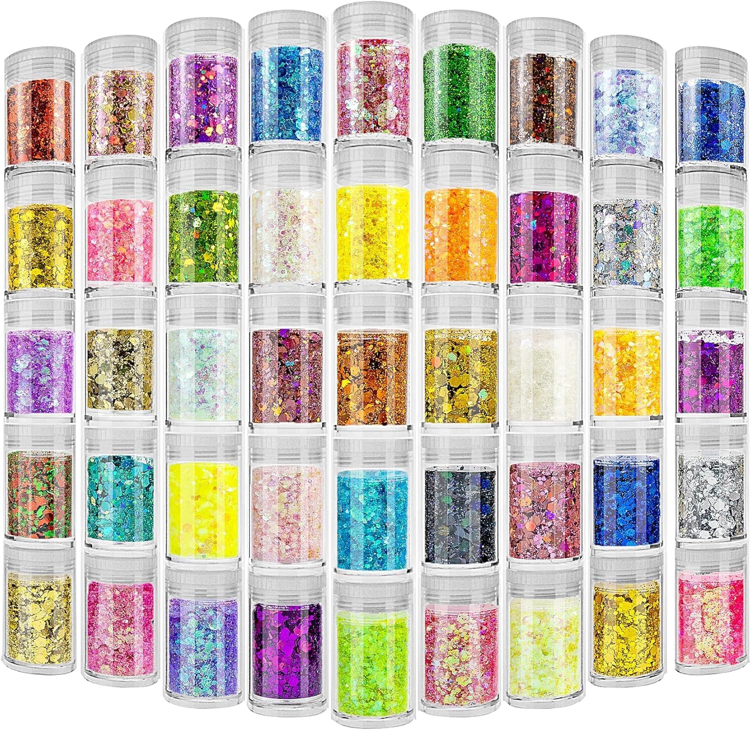 45 Holographic Chunky Sequins  - đánh giá và giá Resin Art Images