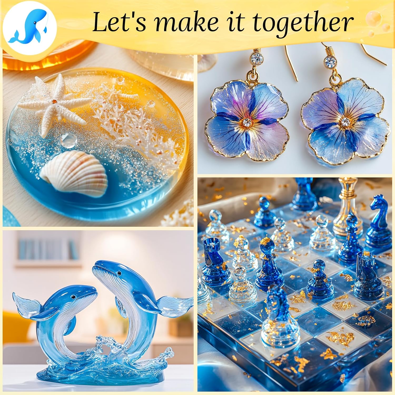 Epoxy Resin Kit 1 Gallon Cryst - đánh giá và giá Resin Art Images