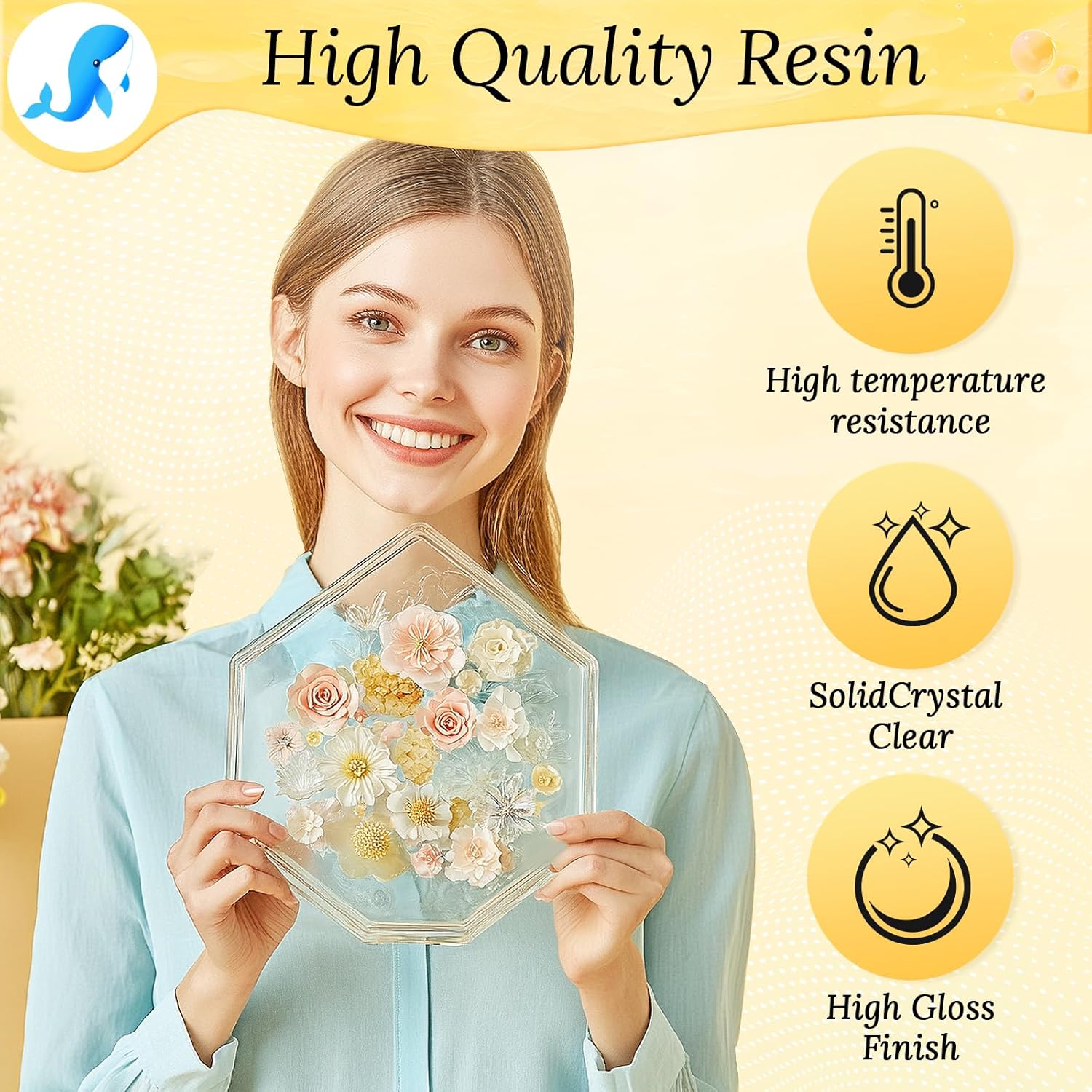 Epoxy Resin Kit 1 Gallon Cryst - đánh giá và giá Resin Art Images