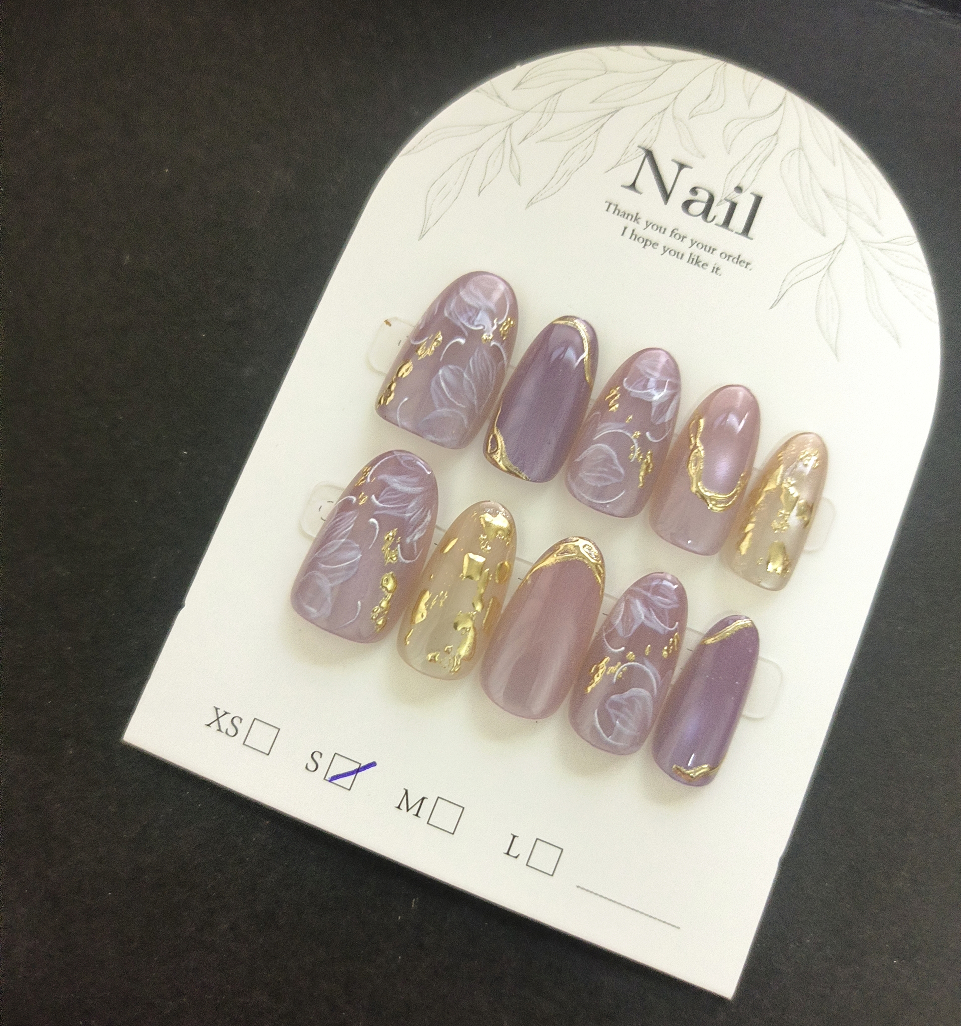 10pcs Handmade Press On Nails  - đánh giá và giá Resin Art Flower