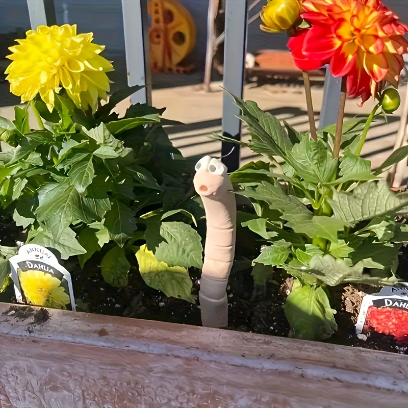 1pc Thirsty Worm Plant Decorat - đánh giá và giá Resin Art Logo