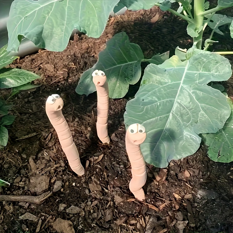 1pc Thirsty Worm Plant Decorat - đánh giá và giá Resin Art Logo