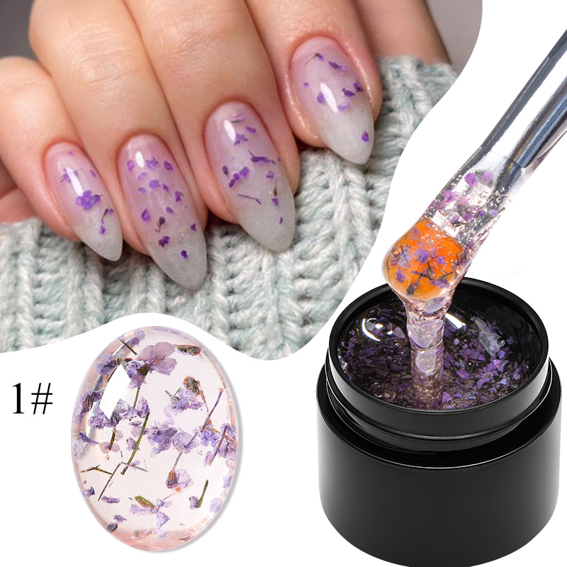 MEET ACROSS 5ml Pink Dried Flo - đánh giá và giá Resin Art Varnish