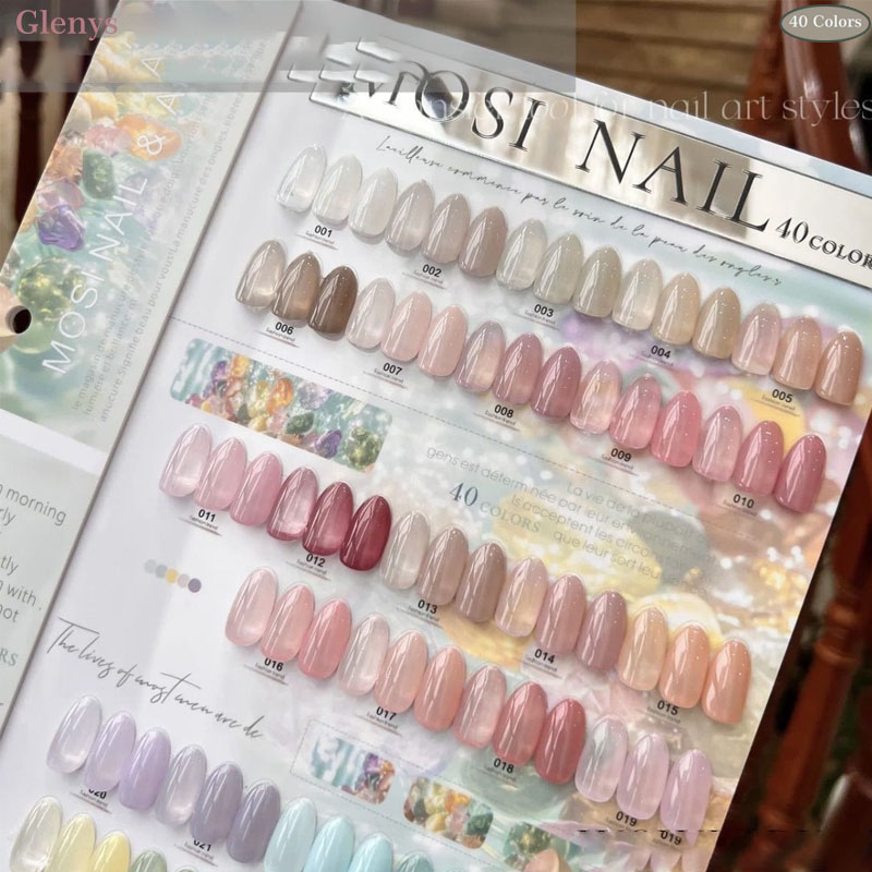 Glenys40 color ice water perme - đánh giá và giá Resin Art Varnish