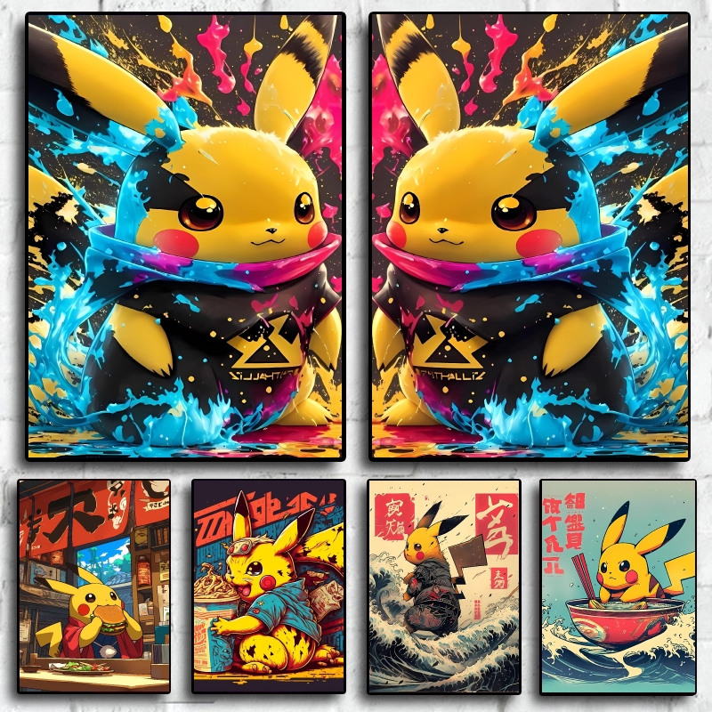 Japanese Anime Pokemon Pikachu - đánh giá và giá Resin Art Images