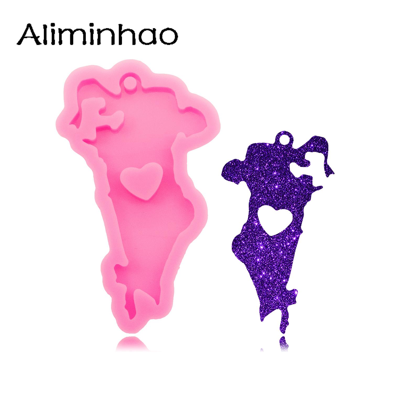 DY1435 Shiny Bahrain Map Silic - đánh giá và giá Resin Art A Keychain