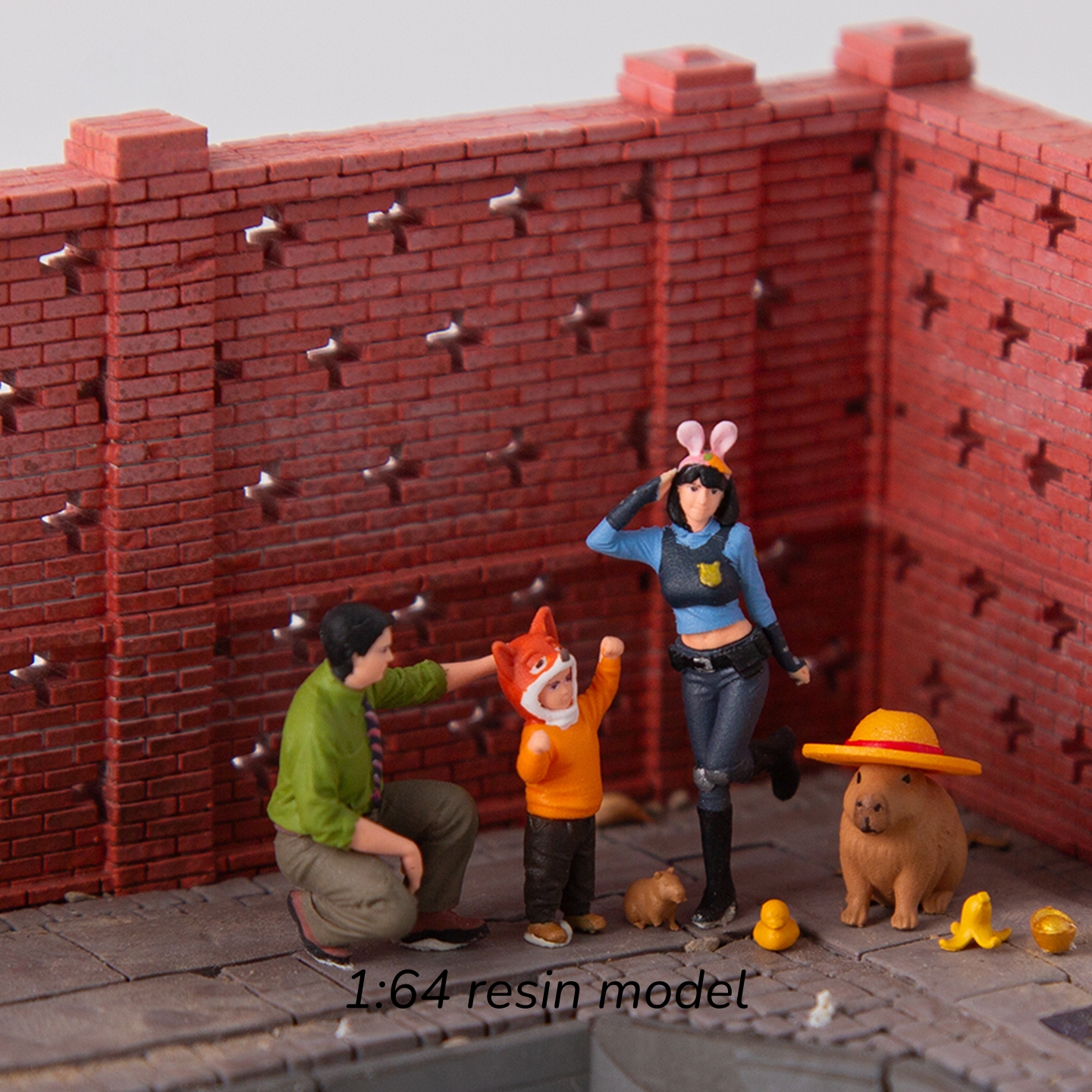 1:64 Scale miniature figures d - đánh giá và giá Resin Art Things