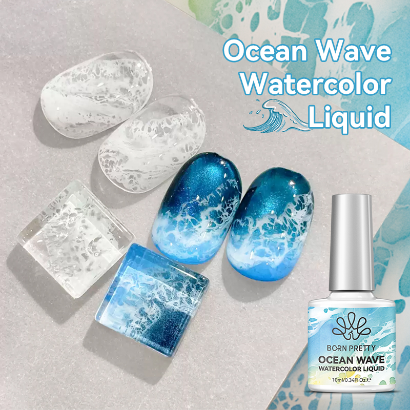 BORN PRETTY 10ml Bubble Ocean  - đánh giá và giá Resin Art Varnish