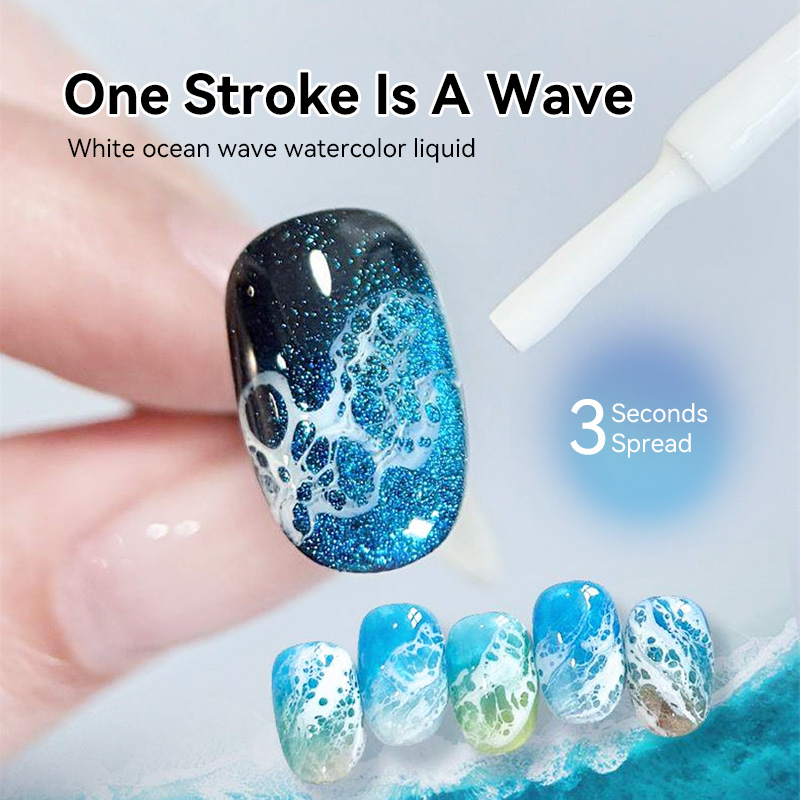 BORN PRETTY 10ml Bubble Ocean  - đánh giá và giá Resin Art Varnish
