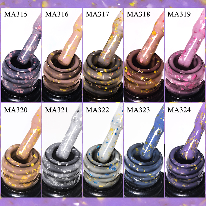 MEET ACROSS 7ml Pink Glitter R - đánh giá và giá Resin Art Varnish