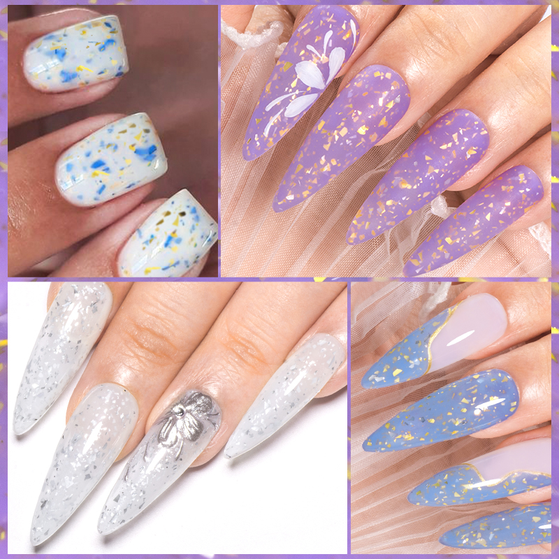 MEET ACROSS 7ml Pink Glitter R - đánh giá và giá Resin Art Varnish
