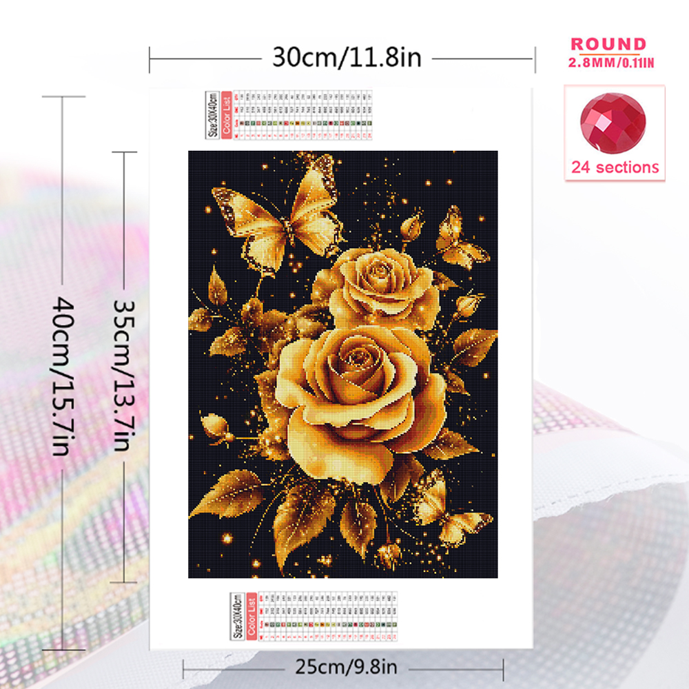 1PC frameless  Diamond Paintin - đánh giá và giá Resin Art Flower