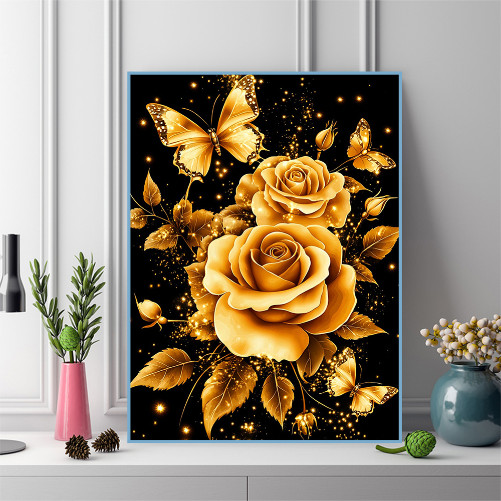1PC frameless  Diamond Paintin - đánh giá và giá Resin Art Flower