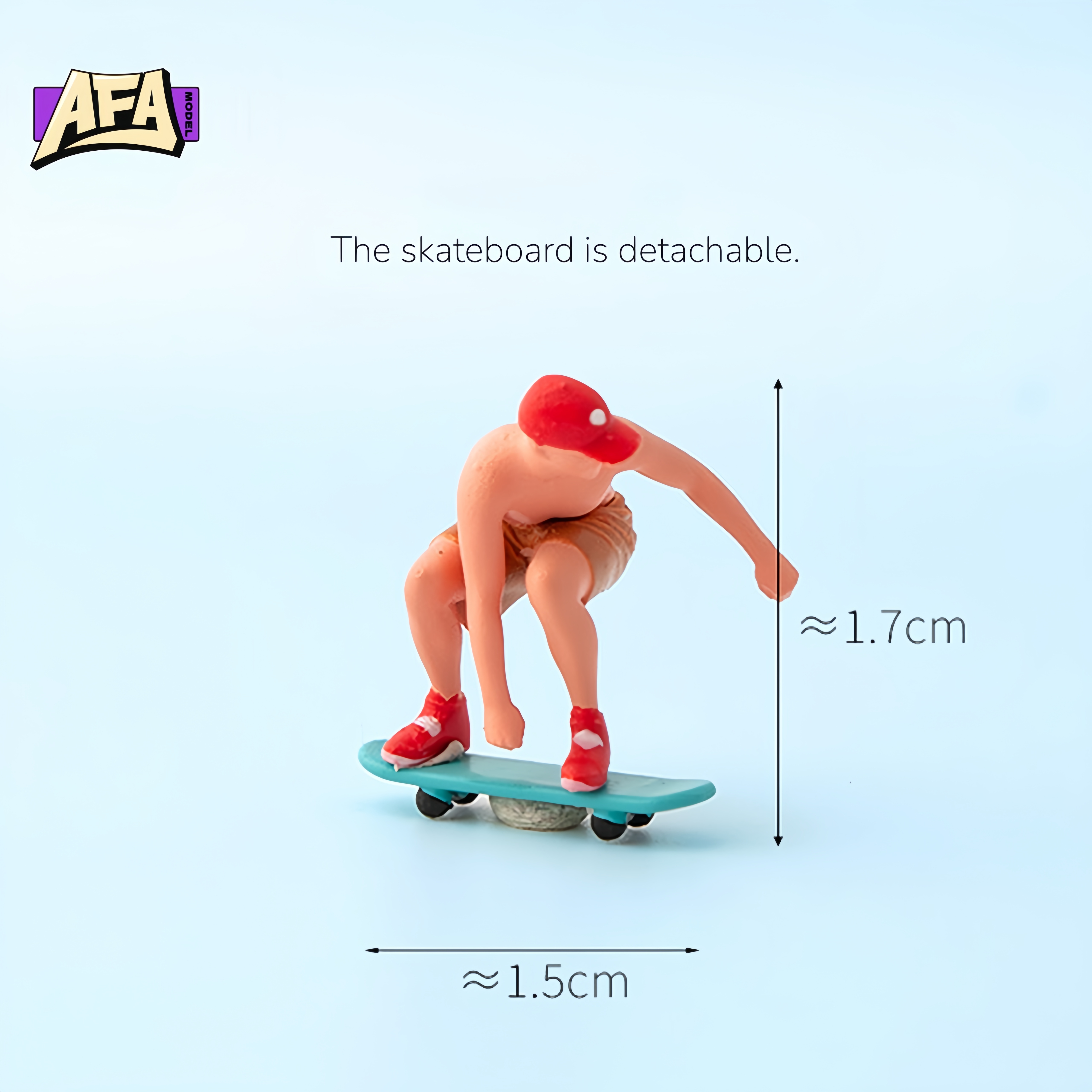 1 64 resin diorama skate Minia - đánh giá và giá Resin Art Things