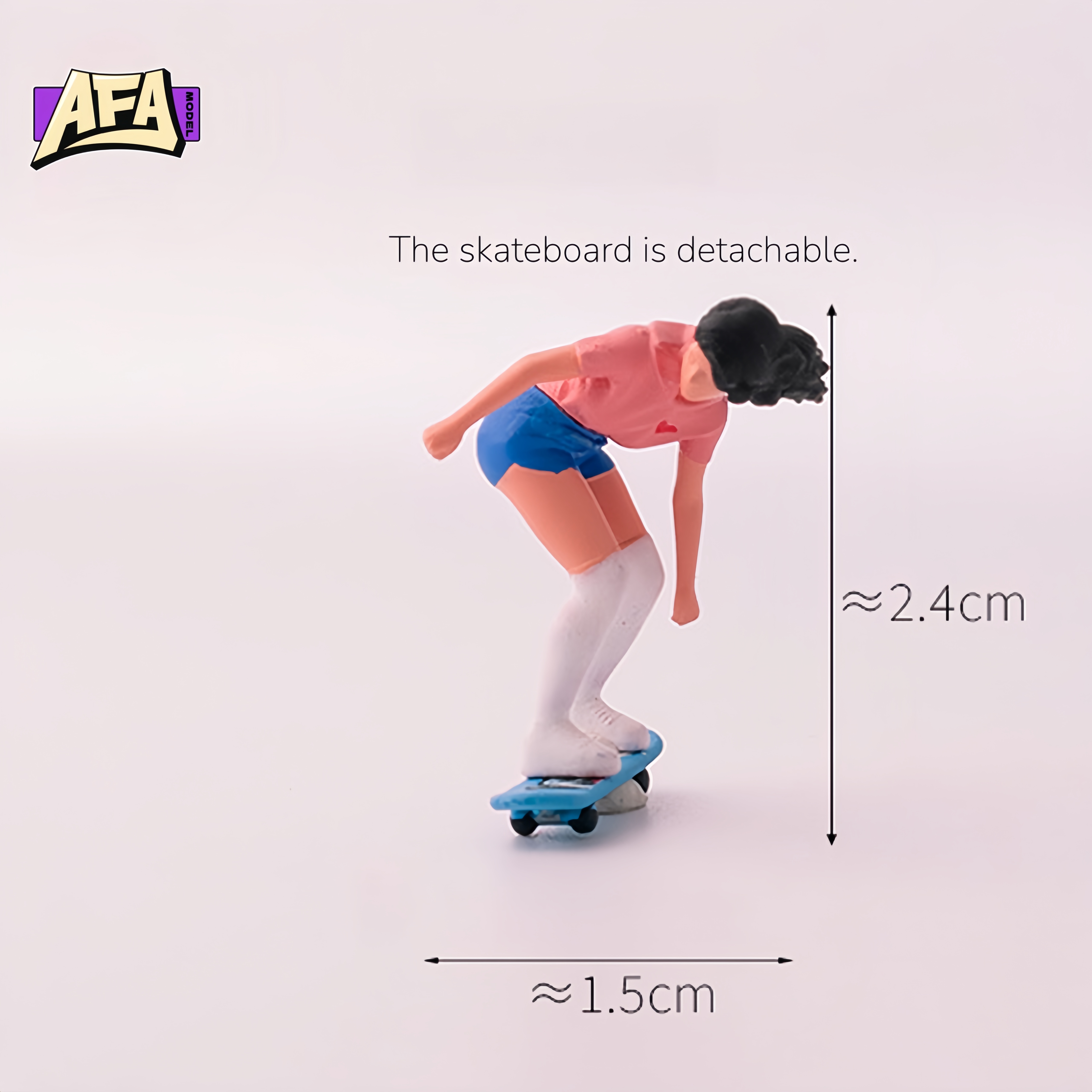 1 64 resin diorama skate Minia - đánh giá và giá Resin Art Things