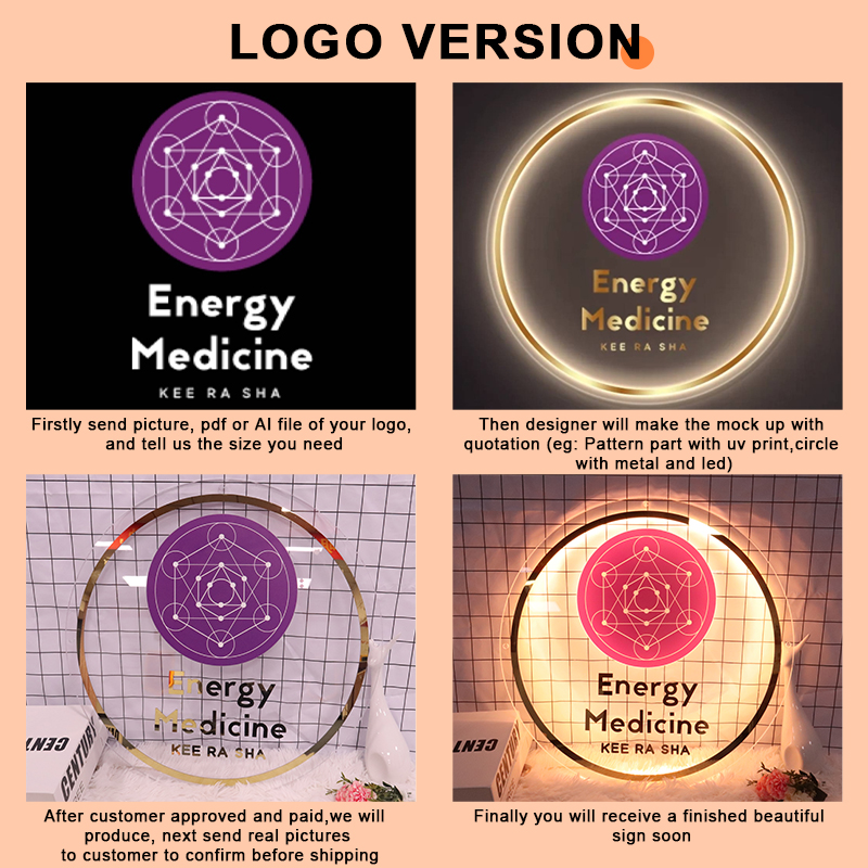 Custom Acrylic Business Logo N - đánh giá và giá Resin Art Logo