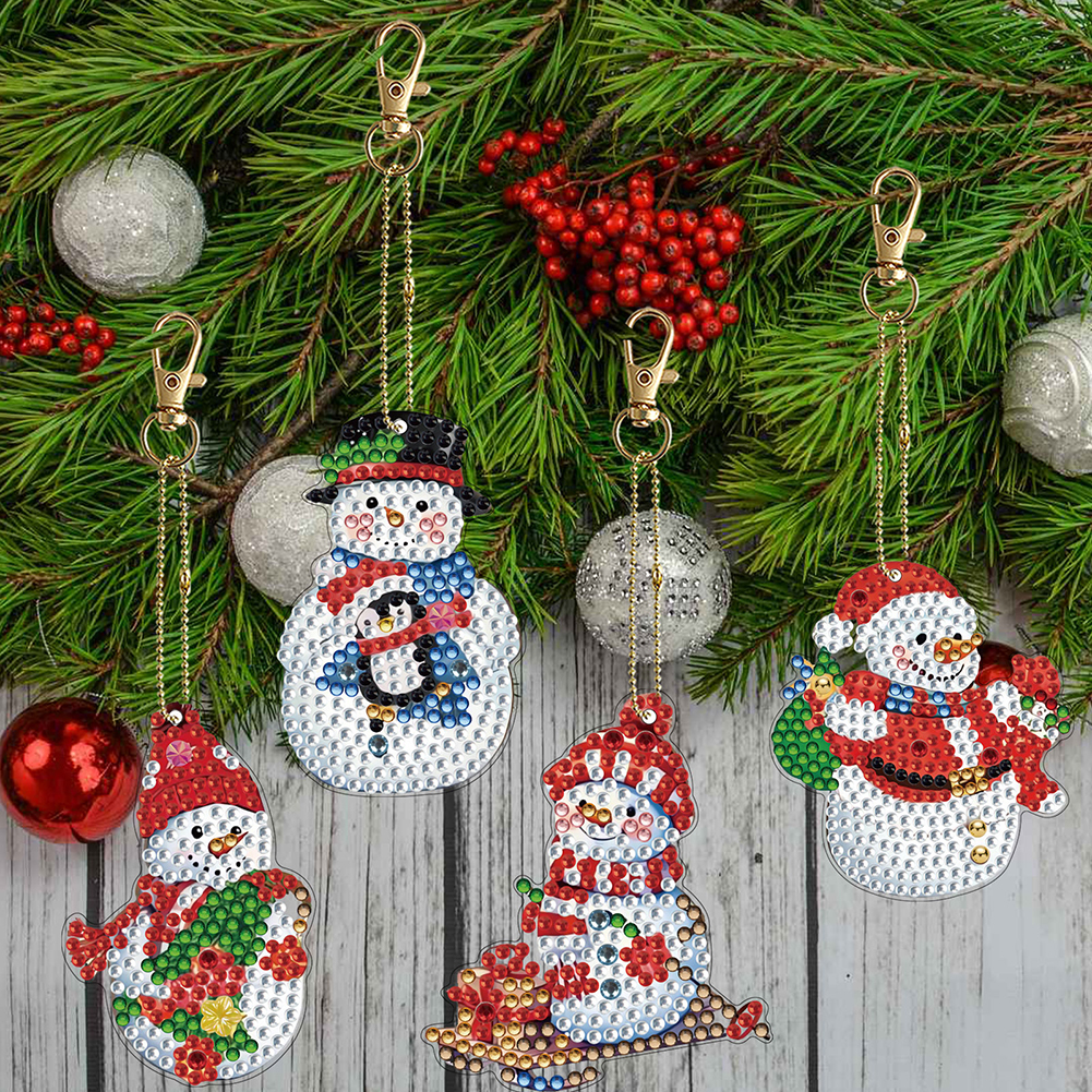 12pcs Christmas Diamond Painti - đánh giá và giá Resin Art A Keychain
