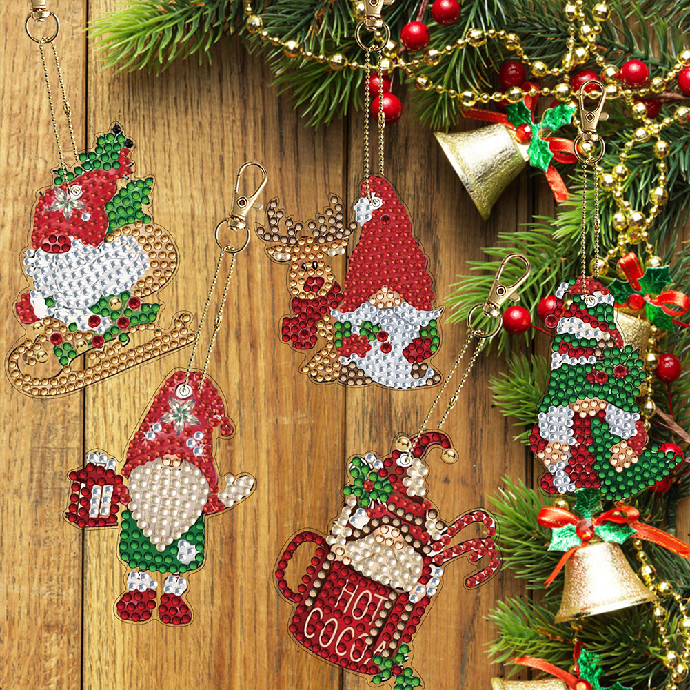 12pcs Christmas Diamond Painti - đánh giá và giá Resin Art A Keychain