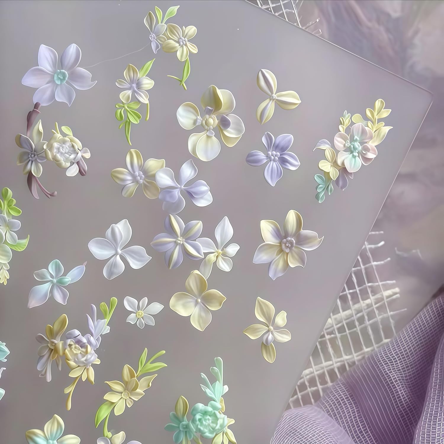 3D Flowers Nail Mold Silicone  - đánh giá và giá Resin Art Images