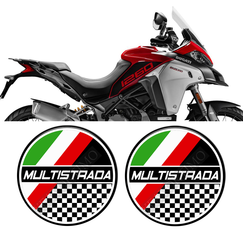 1260S For Ducati MULTISTRADA 9 - đánh giá và giá Resin Art Logo