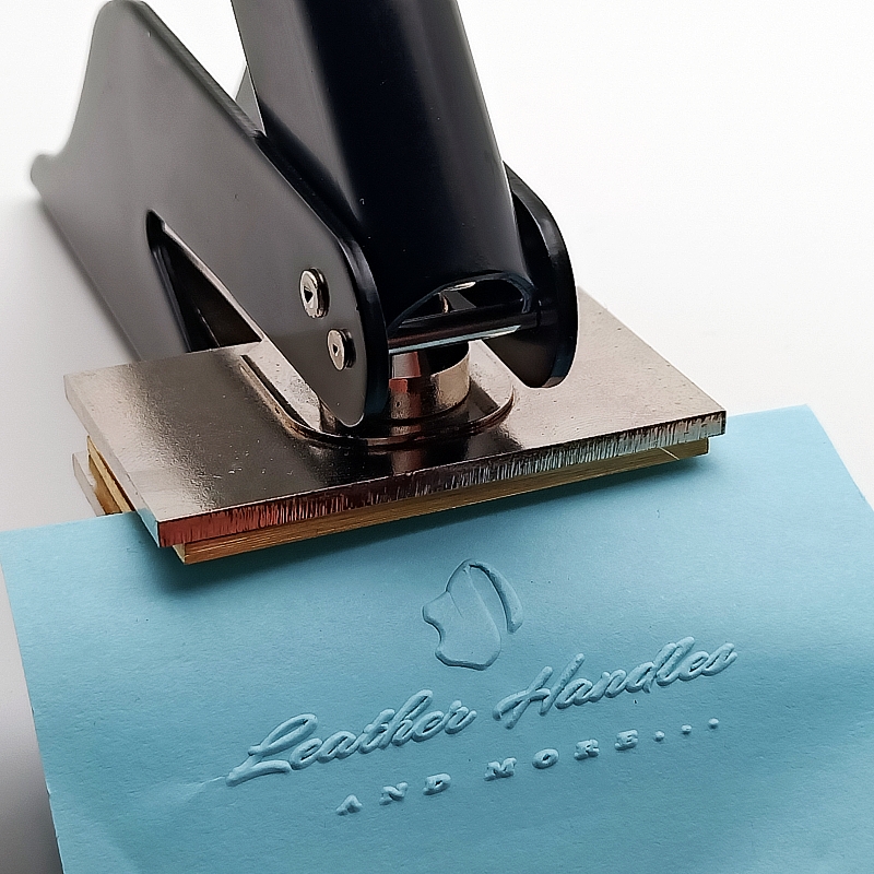 Embosser Stamp Customized Priv - đánh giá và giá Resin Art Logo