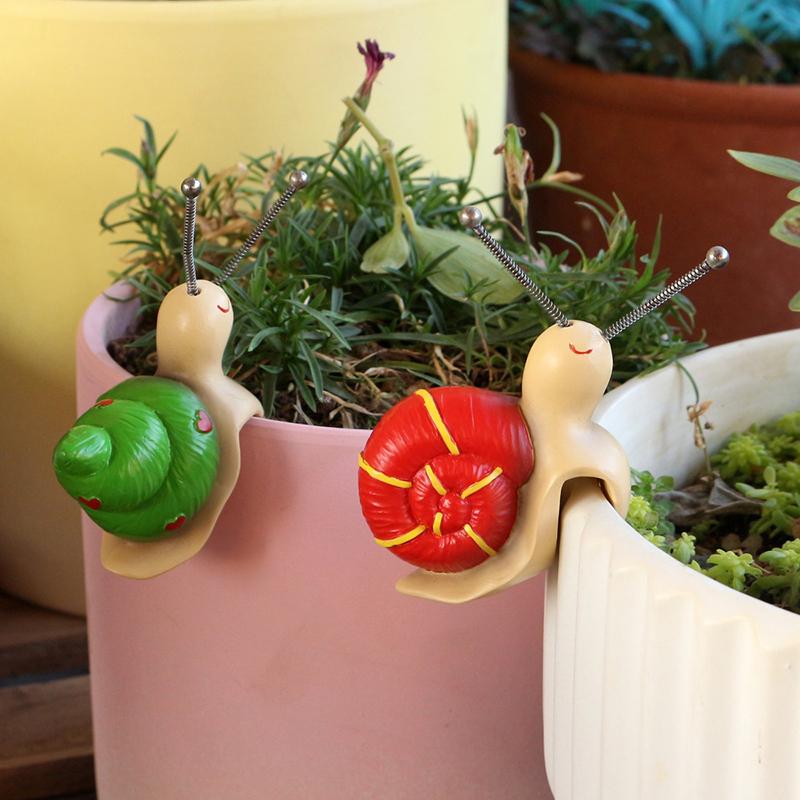 Resin Snail Planter Pot Hugger - đánh giá và giá Resin Art Flower
