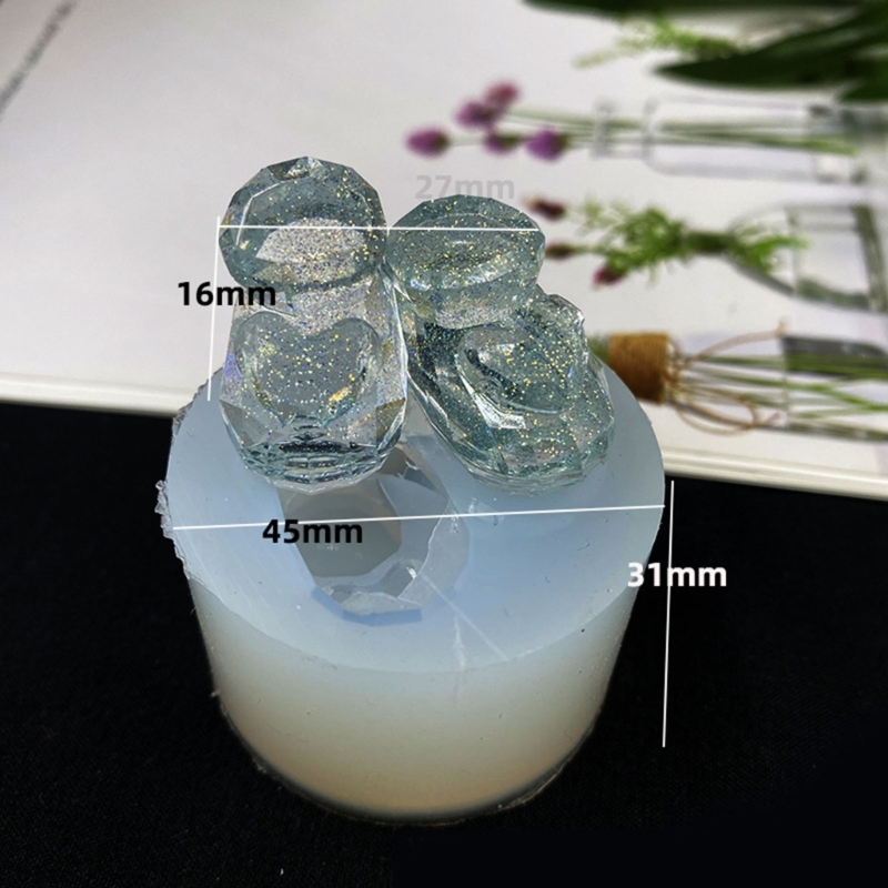 Silicone Keychain Pendant Mold - đánh giá và giá Resin Art A Keychain