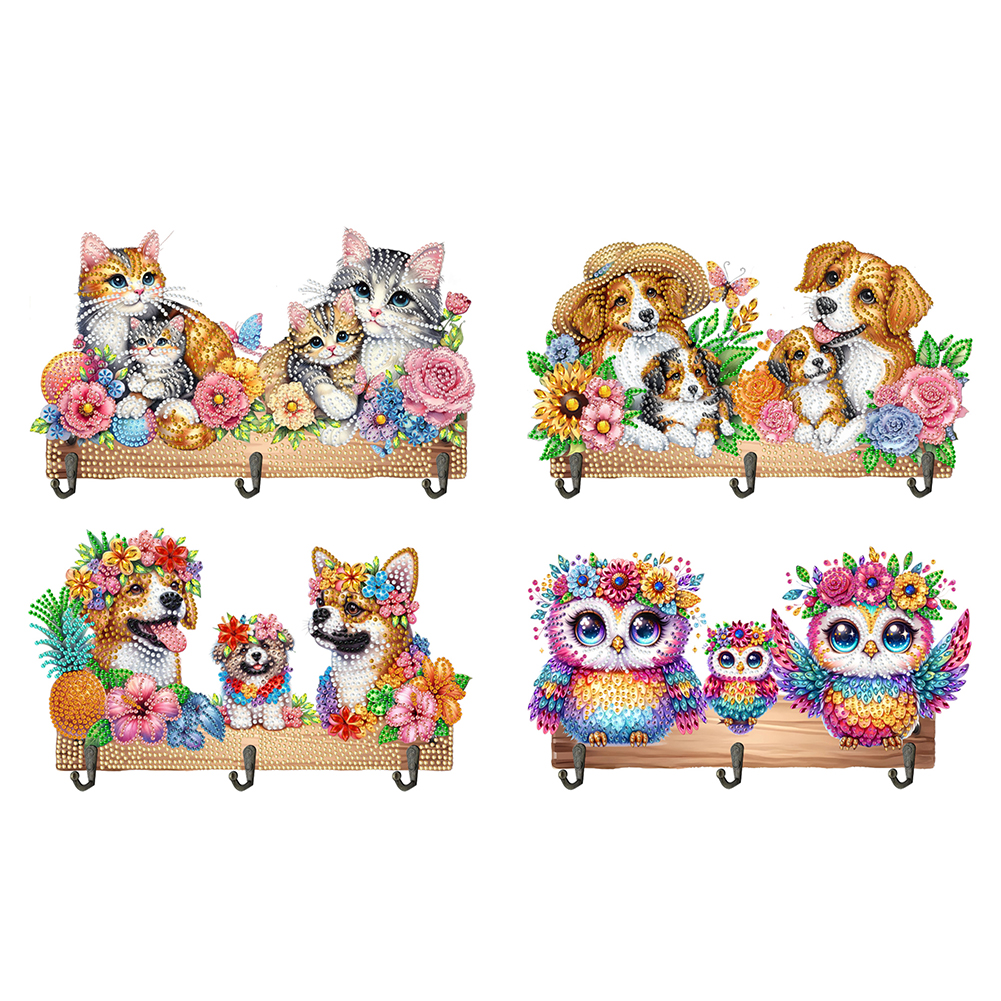 Wooden Special Shaped Animals  - đánh giá và giá Resin Art A Keychain