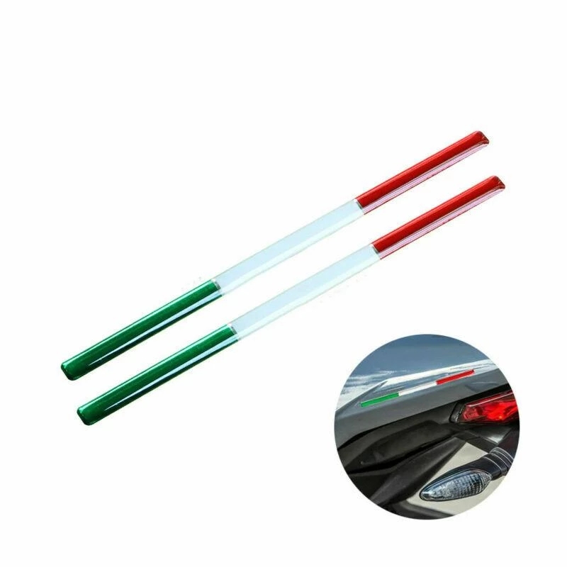 2pcs THIN Italy Flag Sticker B - đánh giá và giá Resin Art Logo
