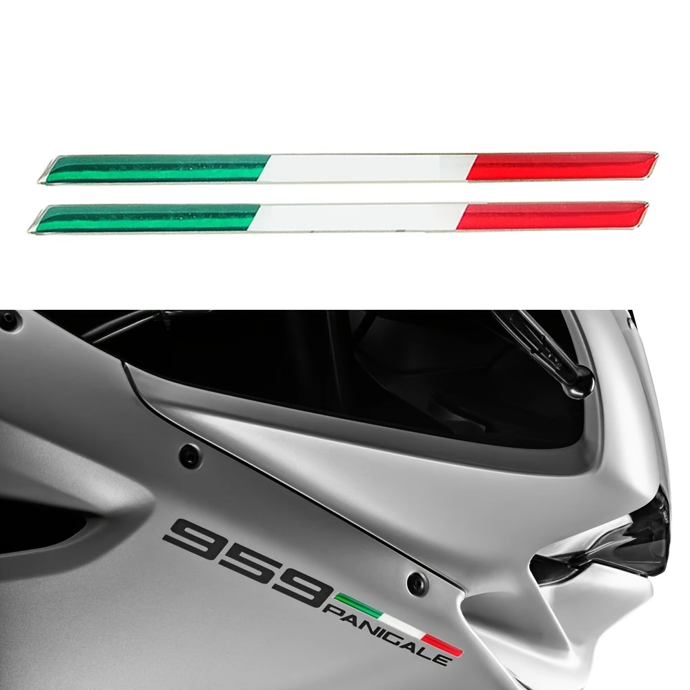 2pcs THIN Italy Flag Sticker B - đánh giá và giá Resin Art Logo