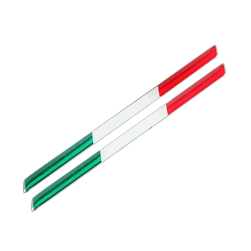2pcs THIN Italy Flag Sticker B - đánh giá và giá Resin Art Logo