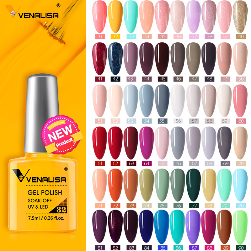 Venalisa 7.5ml Nail Gel Polish - đánh giá và giá Resin Art Varnish